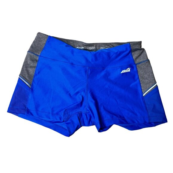 Avia Women's Activewear Shorts Bundle Blue/Grey & Black/Pink Size medium - Picture 2 of 6